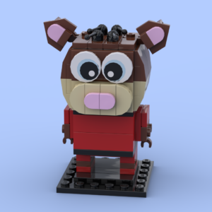Hockey Pig Mascot