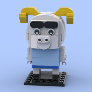 College Ram Mascot